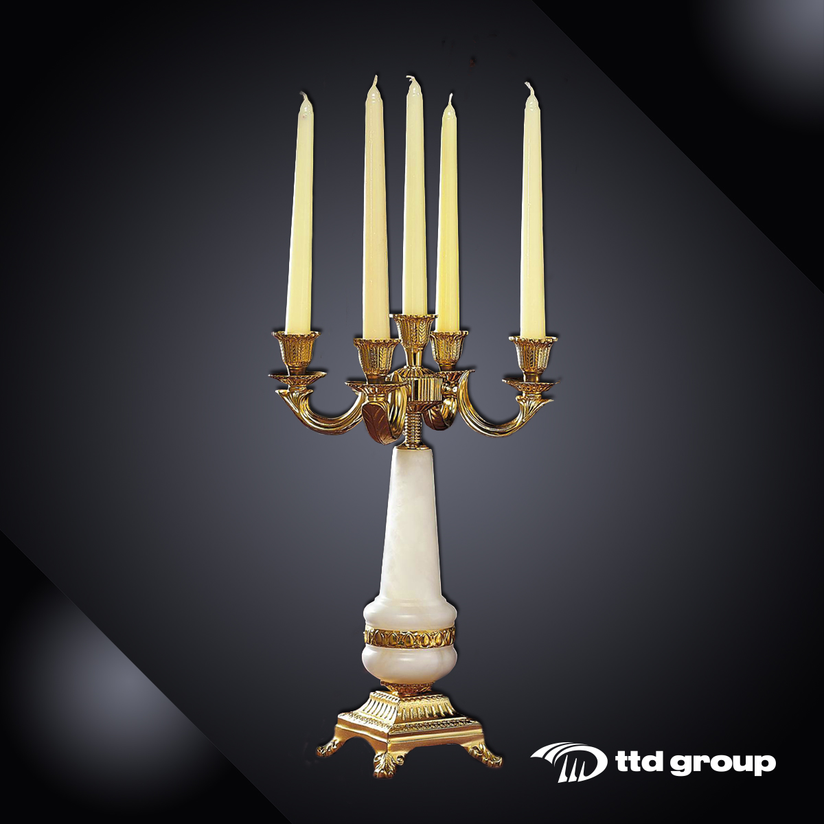 Chân nến Soher - 6027-BB-OR