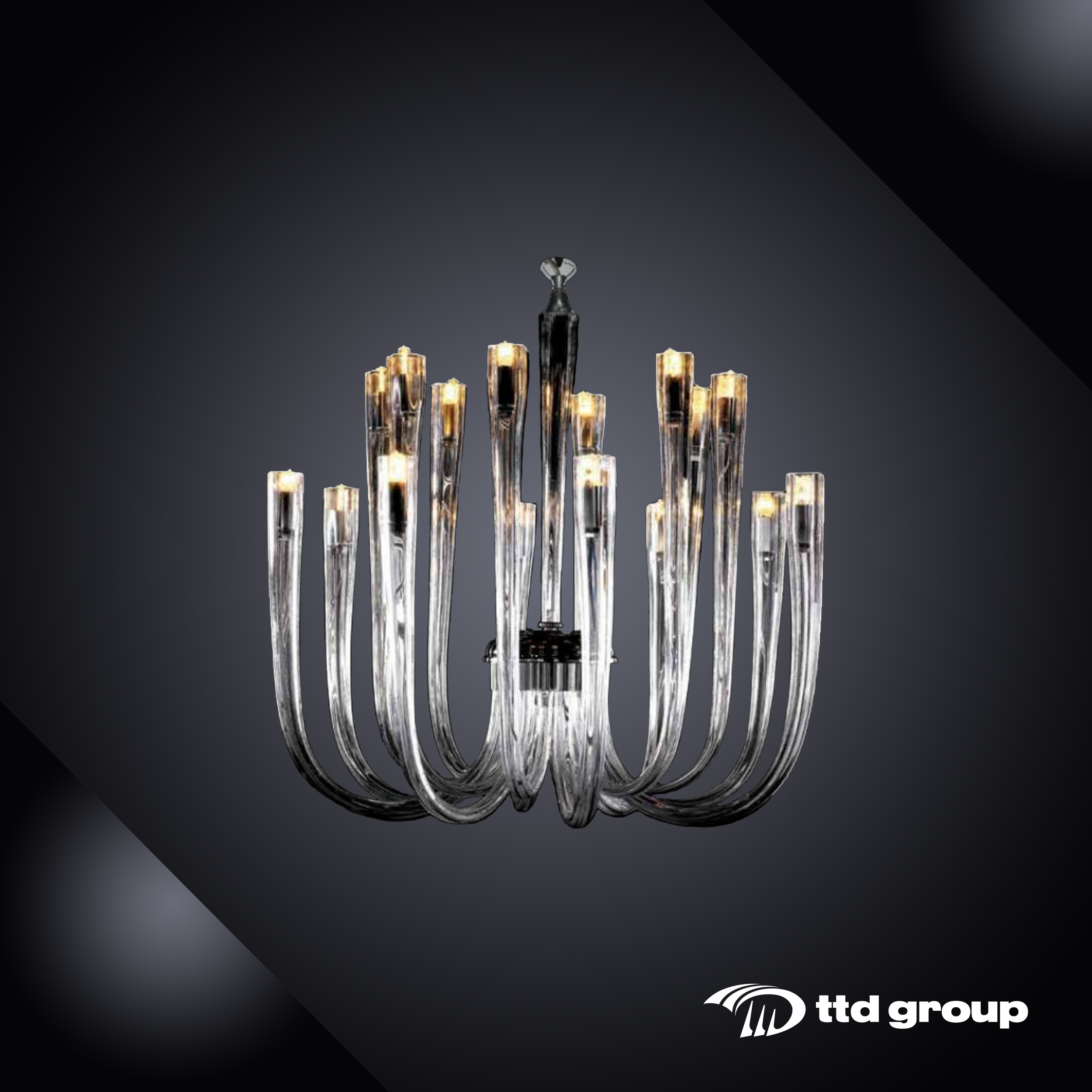 ĐÈN PHA LÊ IRIS CRISTAL 640136 - 16