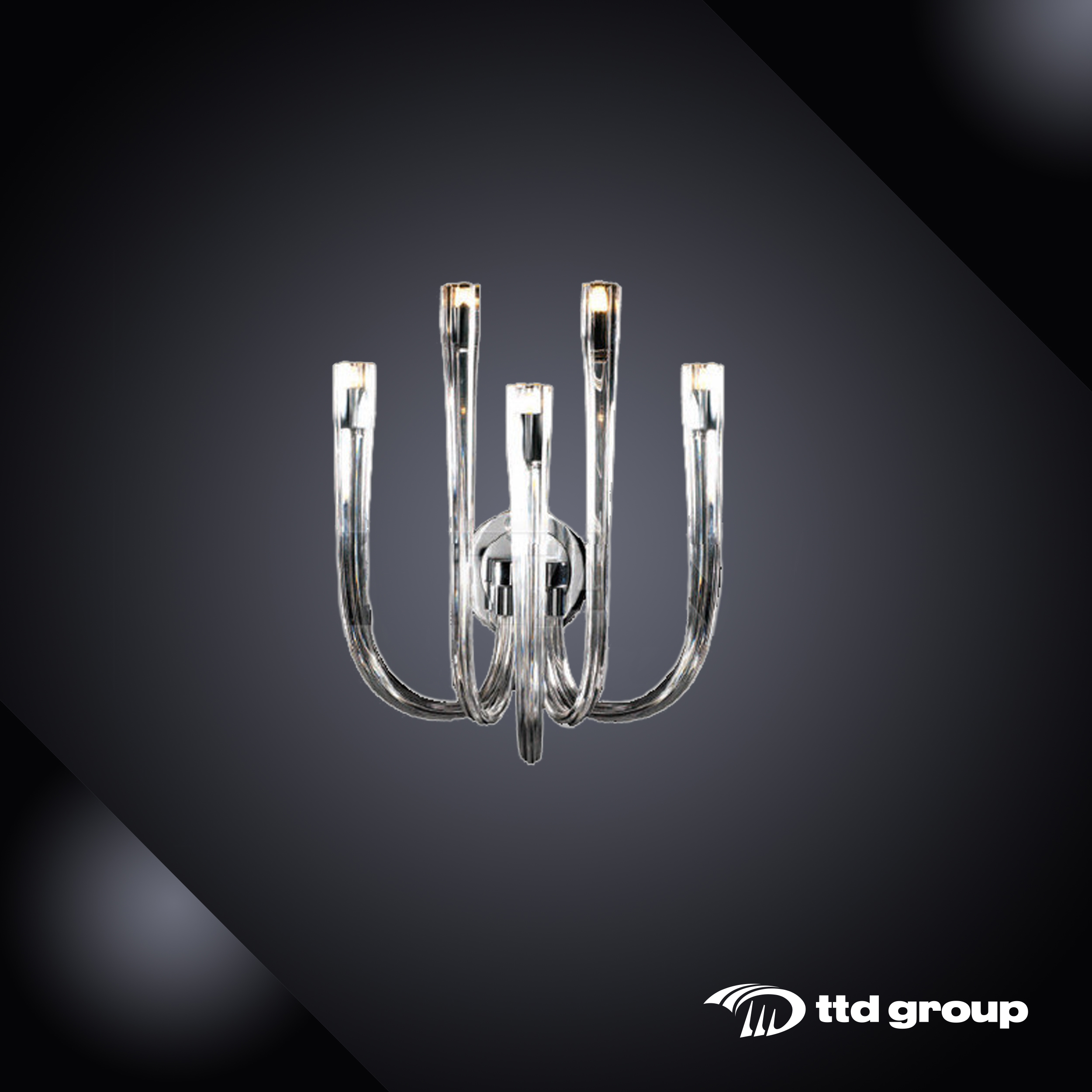 ĐÈN PHA LÊ IRIS CRISTAL 640425 - 5