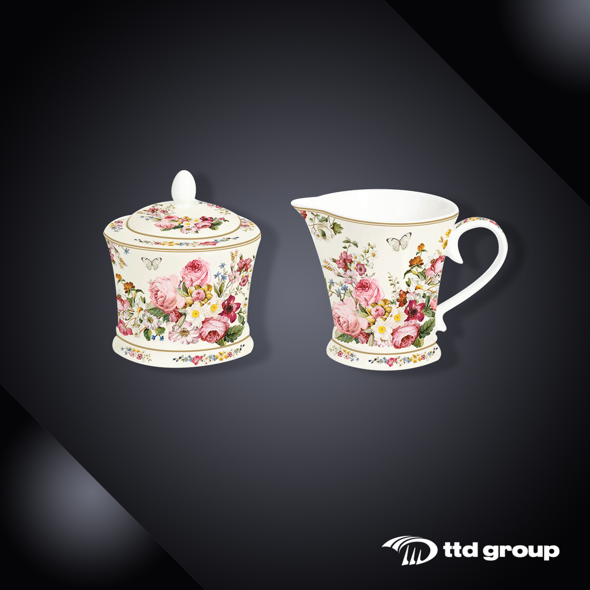 Hũ đựng sữa và hũ đựng đường Easy life 1351 BLOC