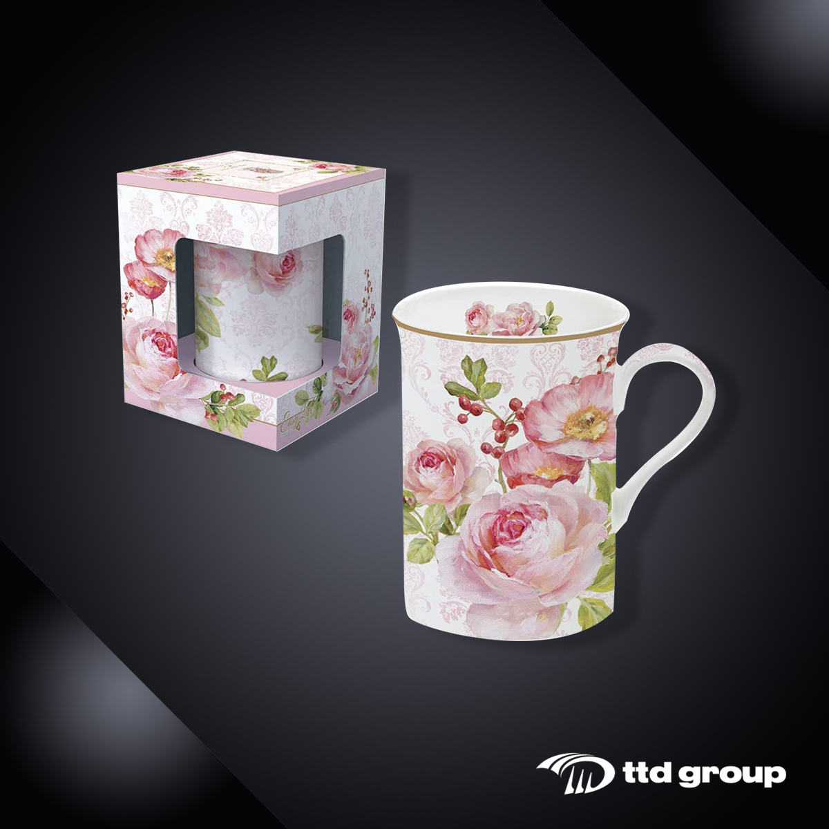 Cốc sứ Easy life 329 FLDA