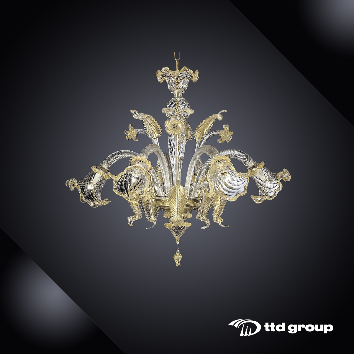 Đèn trang trí - Murano-7780/5