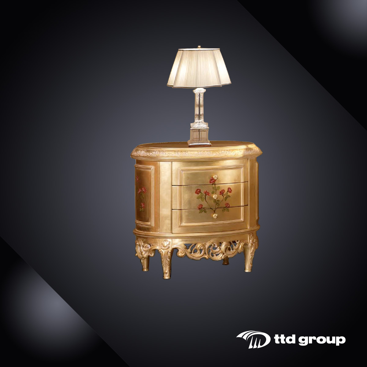 NIGHT TABLE - MAG 102/R 98 - GRAND SANCY - RAMPOLDI