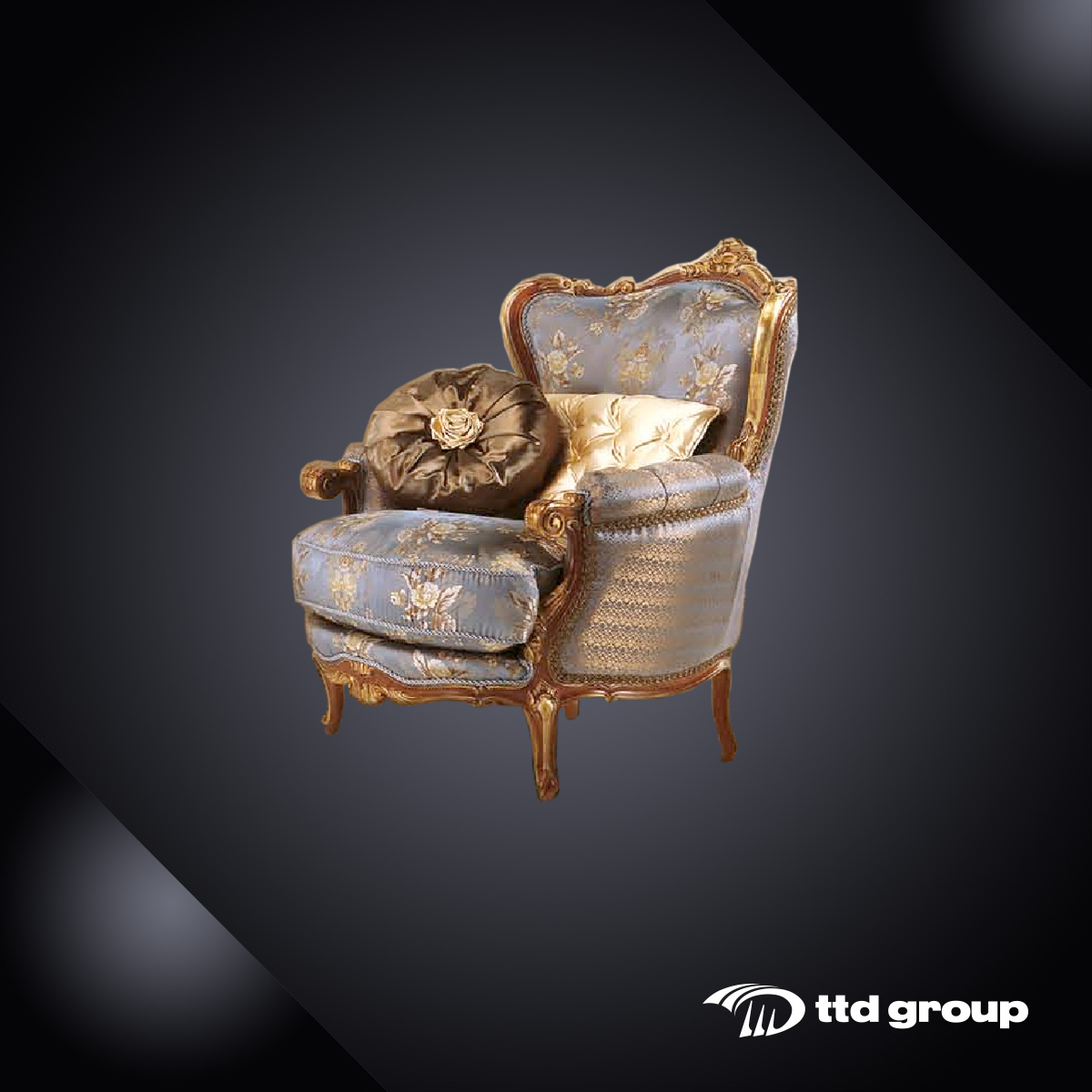 SOFA 1 SEATERS - RAMPOLDI - PRE 33/1/R 60 - GRAND SANCY